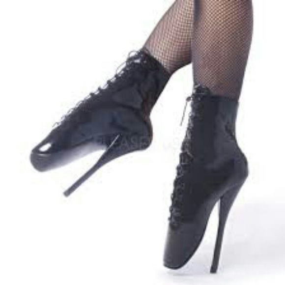pleaser ballet heels